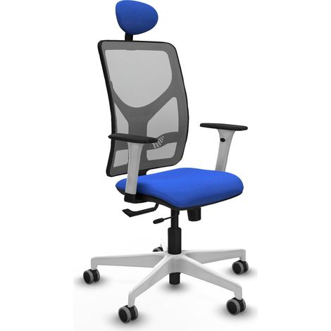 Chaise de bureau piqueras y crespo Motilla blanc 120 kg confort (1/2)