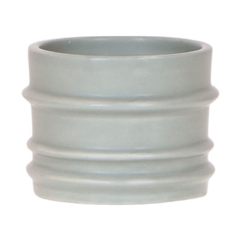 Cache-pot Décoratif pour Plante et Orchidée Finition Mate Style Industriel Vert Ø 6 cm