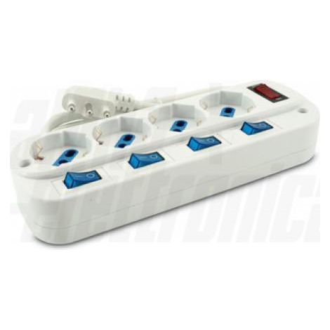 Alpha elettronica presa multipresa sp16a a 4bp 10/16a  interruttore 23-048st/04 (1/4)