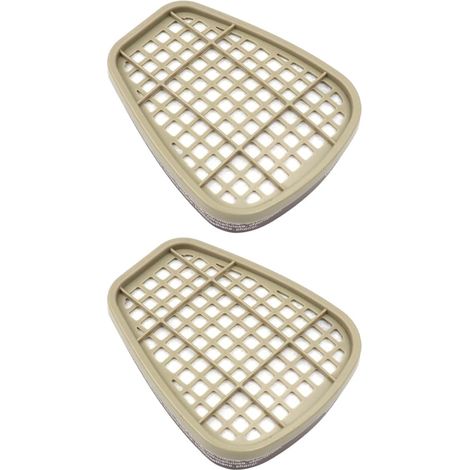 Cartouches filtrantes 6001 pour Masques respiratoires,filtres Anti-poussière,vapeurs organiques,Pollen et Produits Chimiques,Paquet de 2,compatibles avec Les Masques 6200.6800.7502,FF402 (1/5)