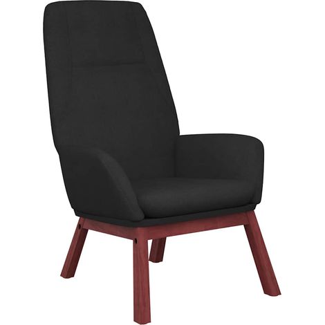 Maison Exclusive - Relaxsessel Schwarz Stoff (1/5)