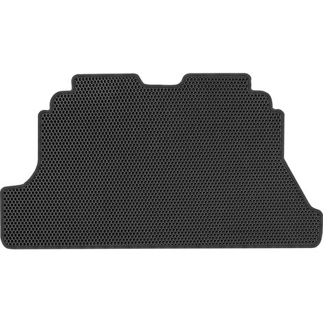 Alfombrilla de maletero de EVA para Isuzu Trooper II SUV de 1992-2002, revestimiento tipo panal - NEGRO (1/5)