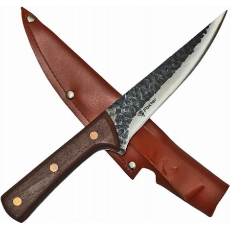 Couteau de chef, de chasse, tranchant, étui, 26 cm (1/5)
