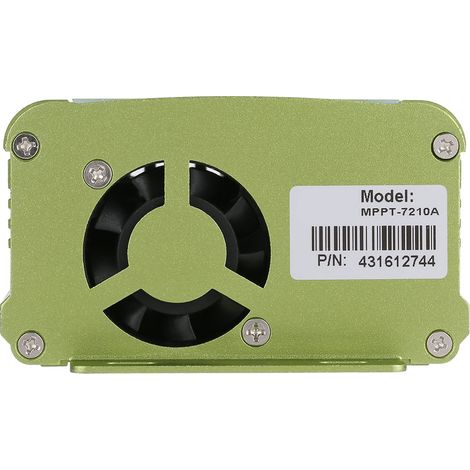 MPPT-7210A Solarladeregler aus Aluminiumlegierung mit LCD-Display und CNC-Boost-Steuerung (1/5)