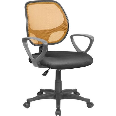 Silla con Ruedas - Sillón de Oficina Negro