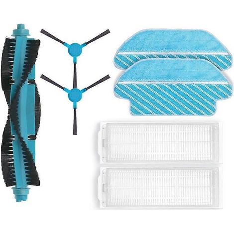 Pour Cecotec Conga 3290 3390 3490 3590 3690 3790 3890 : brosse principale, filtre HEPA et chiffon de nettoyage en titane. (1/5)