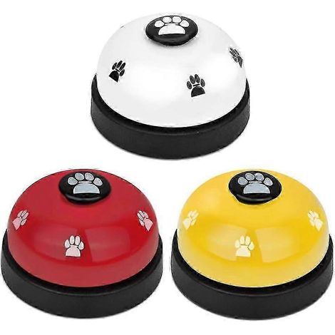 Clochette de dressage pour chien, lot de 3 clochettes de dressage pour chiots et chats, clochette de dressage pour porte, clochette de dressage pour l'extérieur (2025) (1/5)