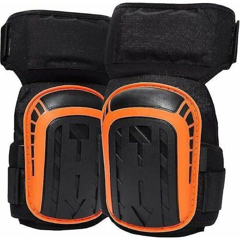 Work knee pads, professional knee pads, equipped with strong non-slip straps to provide protection (1/5)