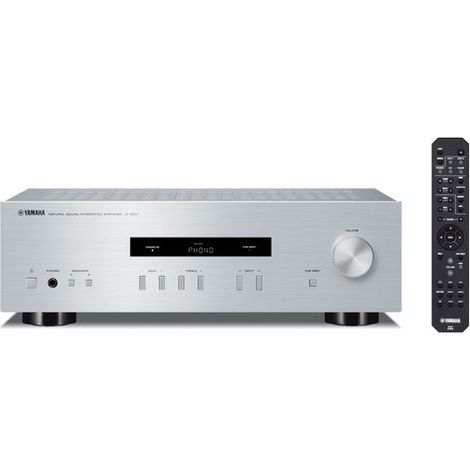Yamaha Amplificatore A-S201 Potenza 2 x 100 Watt ingresso Phono MM Colore Argento (1/2)