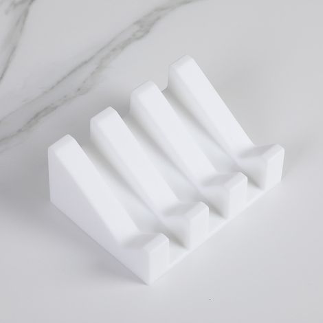Porte-savon en silicone Porte-savon auto-videur Cascade Porte-savon Cuisine Accessoires de salle de bain (1/5)