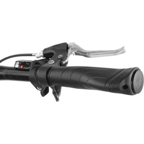 Manillar de bicicleta - incluye tapas para los extremos - bicicleta con marchas - Puños de bicicleta - 130 y 90 mm (1/4)