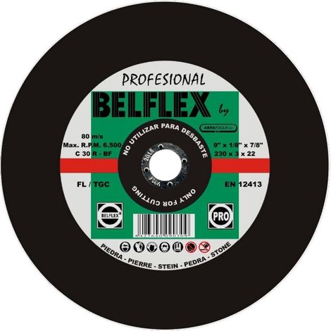 Disco FL/TGC C30RBF FL/TGC 230X3X22 C30RBF