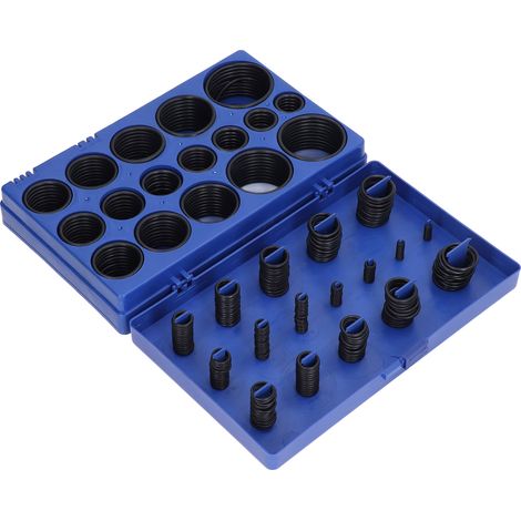 Kit d'assortiment de 419 joints toriques métriques en caoutchouc hybride pour robinetterie et machines de plomberie (1/5)