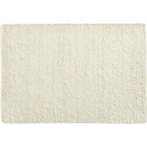 [GEBRAUCHT] B-Ware Hay Peas Random Teppich Wohnzimmerteppich Baumwolle Wolle 140 X 200 Cm Cream