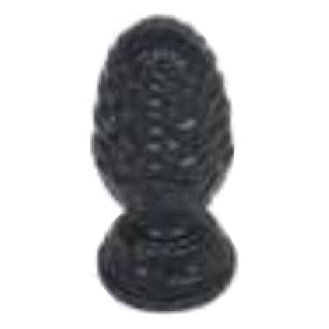 Élément décoratif pomme de pin JARDINIER MASSARD 85 mm Noir à souder
