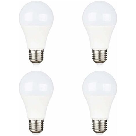 12V E27 9W Blanc Froid 6000K Équivalent Halogène 75W, AC DC 12 Volt 24 Volt E27 LED lot de 4 (1/5)