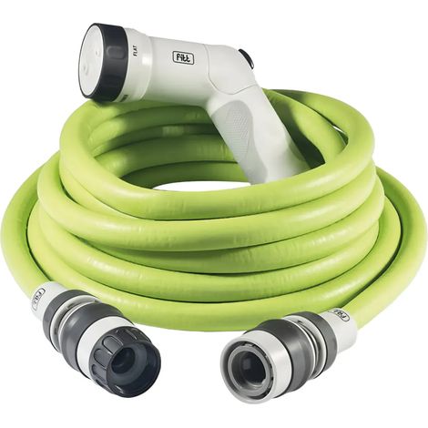Tubo da Giardino Estensibile 25 m con Pistola per Irrigazione Multigetto (1/4)