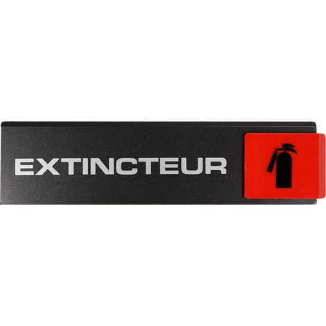 Plaque de porte Extincteur - Europe design 175x45mm - 4260372