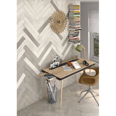 Plinthes pour Plinthes pour Carrelage effet chaux LAVERTON - Blanc cassé - Plinthe 80x10cm boîte de 12 ml - Blanc cassé - Blanc cassé - Plinthe 80x10 (1/2)