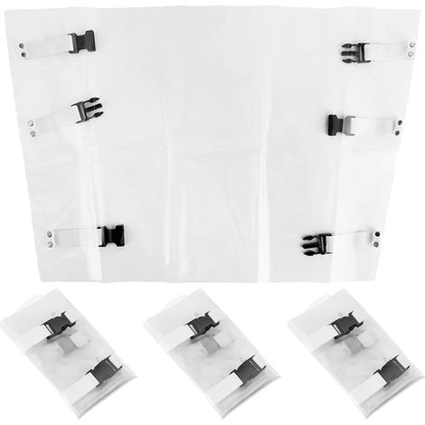 Coussinet de Protection Pieds du Fauteuil Dentaire 4pcs Pvc Bords Arrondis, Capacité de Charge, Lot de 4 Pièces, Usage pour Adultes et Personnes Âgées (1/5)