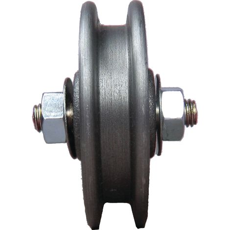 Rotella per cancello scorrevole 75mm STA verniciata 35kg 9/11mm