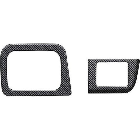 Cadre de garniture ETC pour voiture, cadre de réglage des phares, cadre de garniture du bouton ESP, cadre de garniture en fibre de carbone pour Honda N-BOX 2024 RHD (1/5)