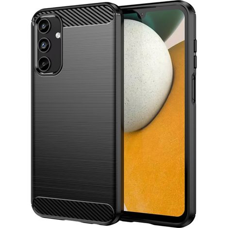 Funda para Samsung Galaxy A15 4G/5G, Carbono, Negro (1/5)