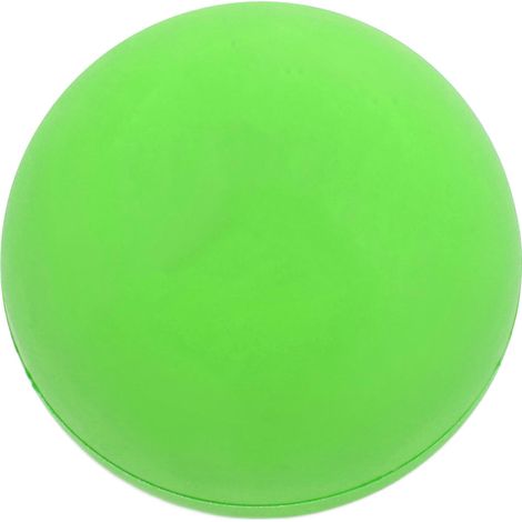 Balle de massage corporel pour la relaxation musculaire, le bien-être et le massage fascial. Balle de massage pour les pieds, la nuque, le dos et les jambes. Verte. (1/5)