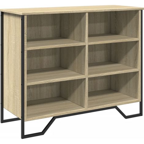 Credenza cassettiera cassettiera mobile contenitore organizer cucina soggiorno soggiorno Sonoma 91 x 35,5 x 74,5 cm derivati del legno marrone 020031739