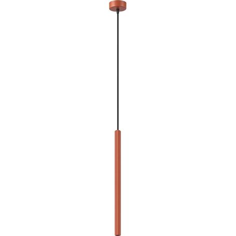 Lampade a sospensione Arche ocra rossa 8x120x8cm Sollux (1/5)