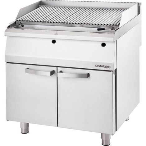 Grill à gaz pierre de lave - Stalgast (1/5)