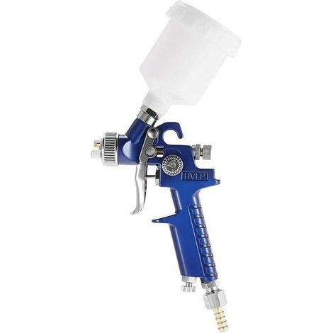 1.0mm HVLP Pistolet à peinture 120 ml Pistolet à peinture Pistolet à peinture avec réservoir Aérographe Aérographe Kit (1/5)