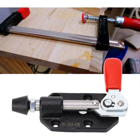 Pince à dégagement rapide à droite, petite pince à pousser-tirer, pince réglable pour table de travail du bois, pince de bricolage pour le travail du bois, pince robuste (1/5)