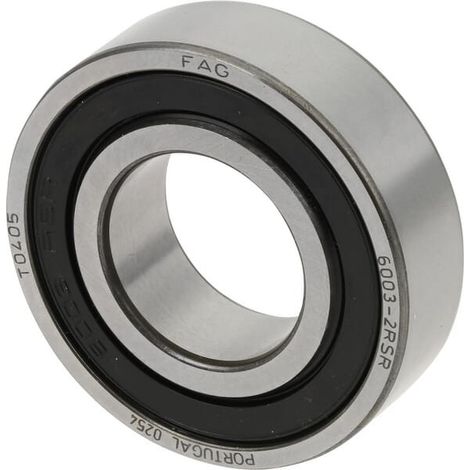 Roulement à billes à gorge profonde 6003 -2RSR ID 17mm AD 35mm Largeur 10mm FAG
