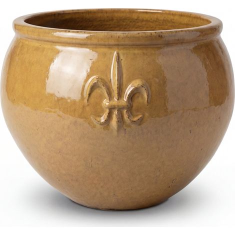 Vaso CLOVIS 53x43cm miele ambrato