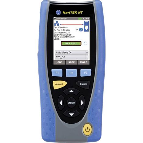 Tester per reti di telecomunicazione NTEK-KIT Trend Networks NaviTEK NT Pro Testpaket Rete