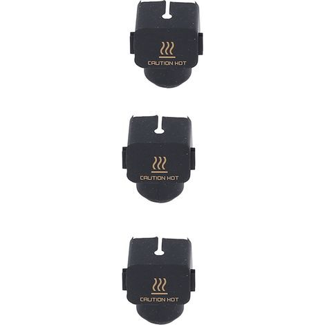 Silicone socks for BambuLab A1 Mini 3D printer, 3 pieces, heat-resistant, hot end cover, nozzle insulation (1/5)