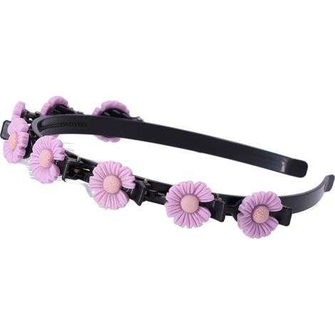 Haarband mit Haarspangen – Blume, Muster I (1/3)