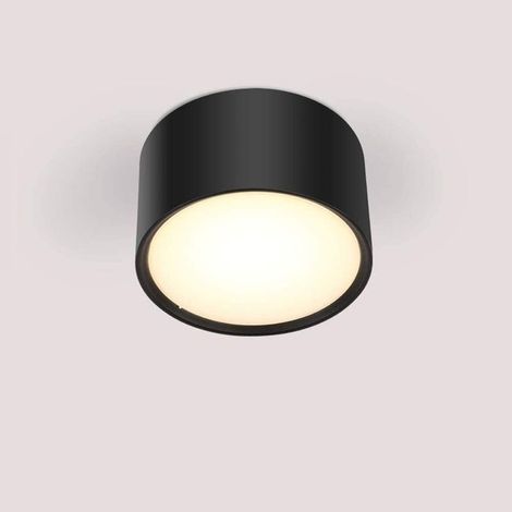 Spot d'armoire LED, montage au plafond, convient pour chambre à coucher, salle de bain, salon, cuisine, couloir, décoration, lumière blanche chaude – 3000 K (1/4)