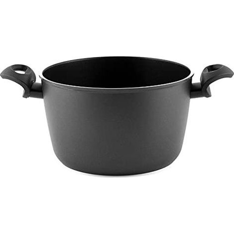Ballarini Schmortopf 24 cm Schwarz 2 Bakelit-Griffe