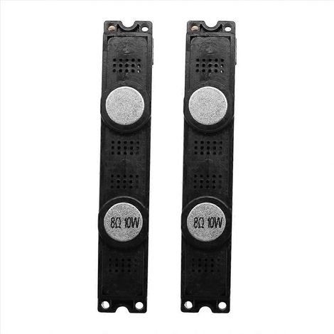 Enceintes TV 10W 8 Ohms lot de 2 pour 1590, haut-parleurs compacts stéréo, son clair pour télévision, résistance 8Ω, puissance nominale 10W, adaptées aux espaces réduits, qualité audio optimale. (1/5)