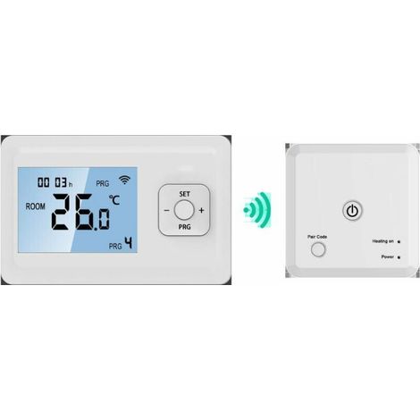 Thermostat sans fil pour four suspendu + récepteur (1/5)