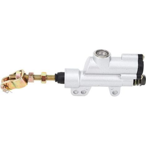 Cilindro maestro de freno trasero de aleación de aluminio para motocicleta, plegable, universal, compatible con quads y motocicletas todoterreno (1), para motocicletas YZ 125+.