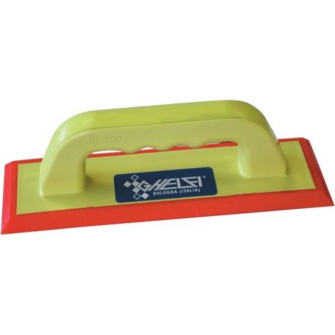 GHELFI 106 SPATOLA PER STUCCARE GOMMA MORBIDA ROSSA 12×26