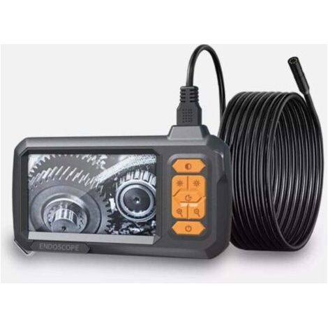 Endoscope industriel 1080P HD - Écran 4,6" - Caméra d'inspection 8mm - Pour inspections techniques. (1/5)