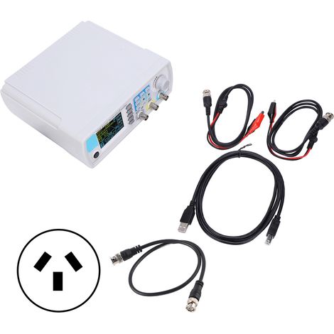 JDS6600-30M 2-Kanal-Arbiträrsignalgenerator, Frequenzzähler AC100-240V, DDS-Impulsgenerator (1/5)