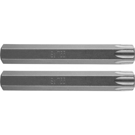 Torx-Bit T55 x 75 mm, S2 x 2 Stück. (1/3)