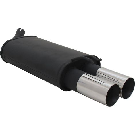 Silencieux Echappement Renault Twingo 93/07 - 2x76mm RL-13825444