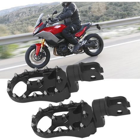 Motorrad-Vorderradfußrasten, kompatibel mit BMW F900R/F900XR 2020-2022 (längenverstellbar), Silber (1/5)