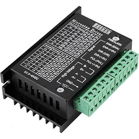 Pilote de moteur pas à pas TB6600, carte de module de contrôleur d'étape DC 9-42VDC 32 micropas driver nema 17 (1/5)